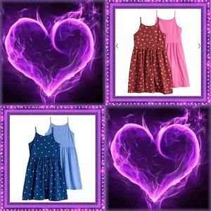 🌟2 Set Bundle🌟 JUMPING BEANS Girls Dresses Clothes Lot